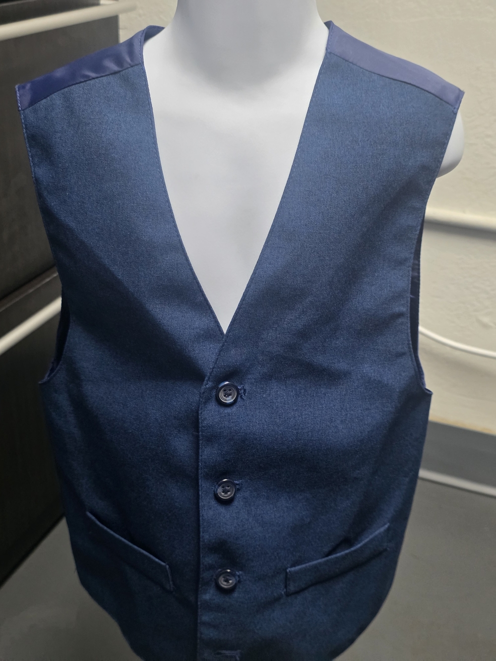 Van Heusen Boys Navy Blue Dress Vest